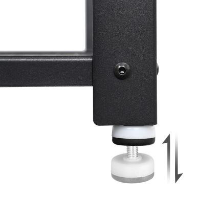 Meuble à chaussures DAVOR marron/noir