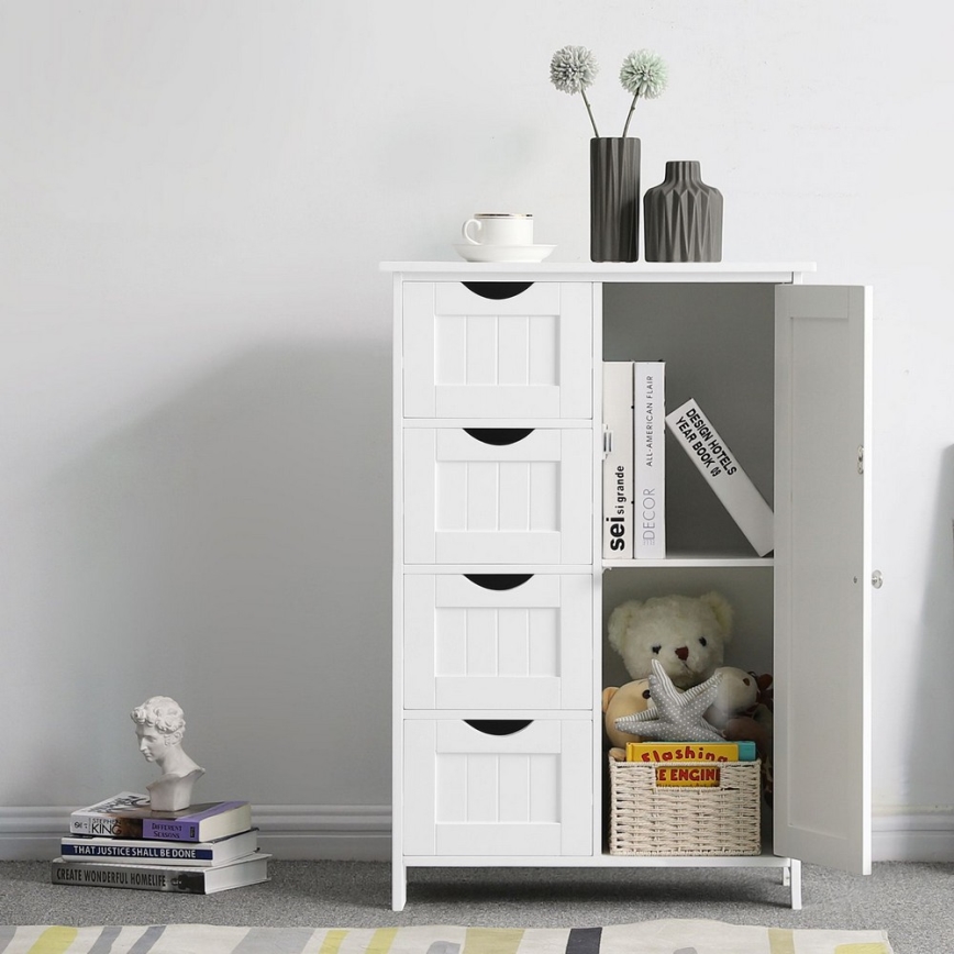 Meuble de rangement ZARA blanc