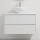 Meuble de salle de bains avec lavabo TRONDHEIM/DRAMMEN 90x57x46 cm blanc