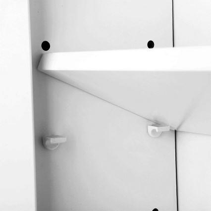 Meuble de salle de bains avec miroir SKY blanc