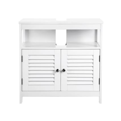 Meuble de salle de bains EIKE blanc