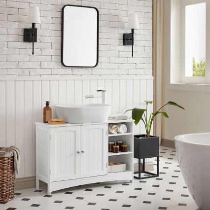 Meuble de salle de bains REMI blanc