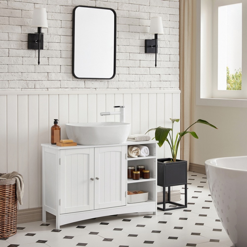 Meuble de salle de bains REMI blanc