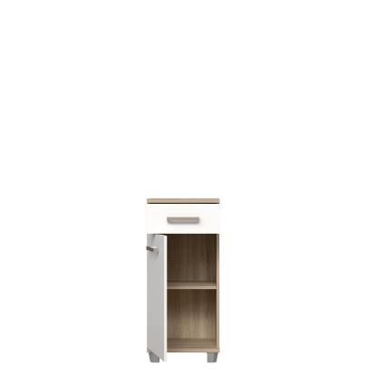 Meuble de salle de bains VENOM blanc/chêne sonoma