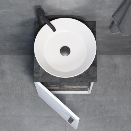 Meuble-lavabo TAARNHOLM blanc