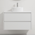 Meuble sous-vasque TRONDHEIM/VIKEDAL 90x57x46 cm blanc