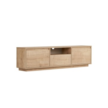 Meuble TV KREDE 160x30 cm chêne