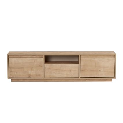 Meuble TV KREDE 160x30 cm chêne