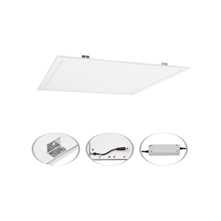 Mikroprismatisches LED Einbaupaneel ZEUS LED/45W/230V 4000K