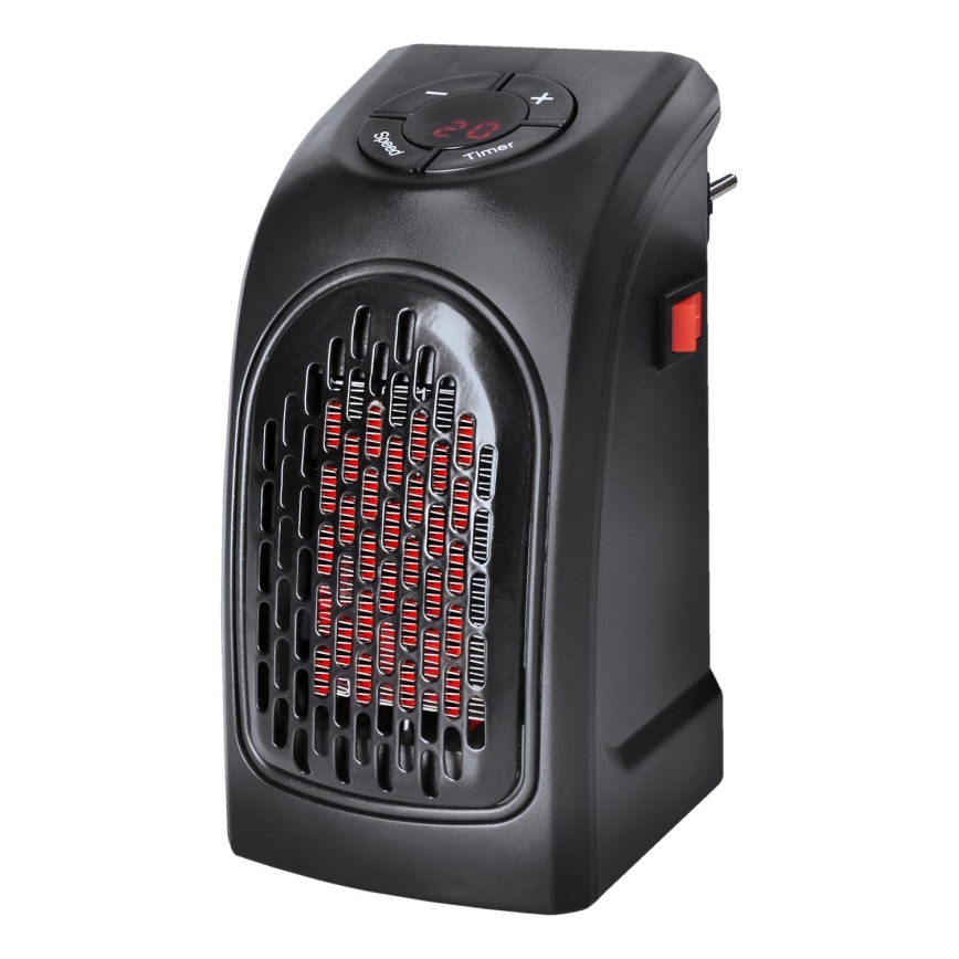 Mini presa ventilatore con un elemento riscaldante in ceramica 350W/230V