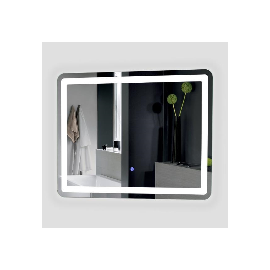 Miroir rétro-éclairé à intensité variable LED salle de bain LED/20W/230V 4000K IP44