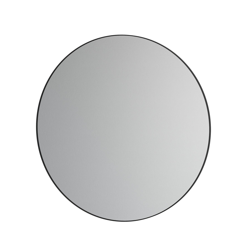 Miroir de salle de bains BORGSTED Ø 80 cm noir