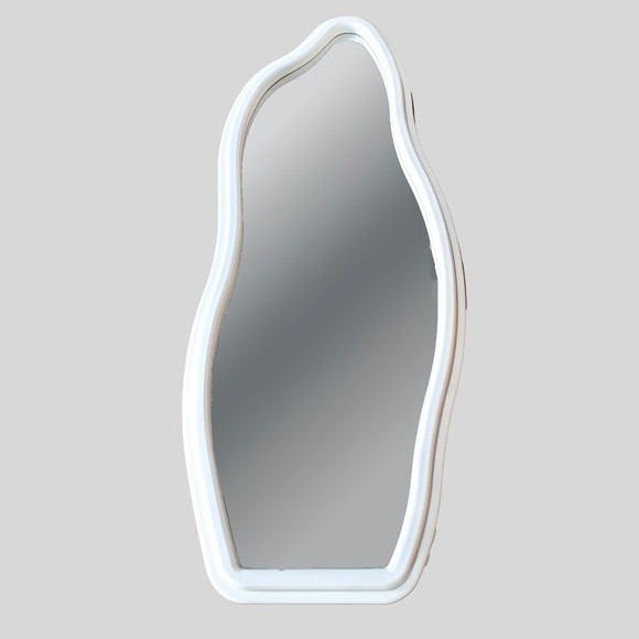 Miroir mural 120x50 cm blanc