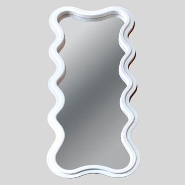 Miroir mural 120x50 cm blanc
