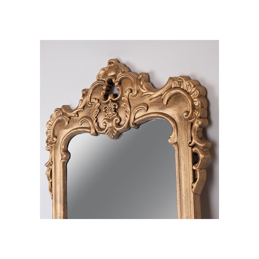 Miroir mural 69x49 cm doré