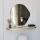 Miroir mural ASSO 70x67 cm doré