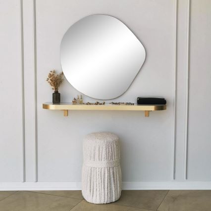 Miroir mural ASSO 70x67 cm doré