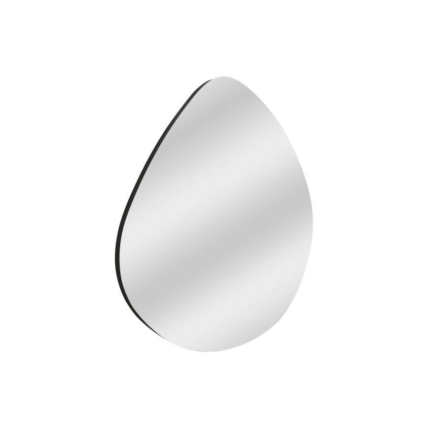 Miroir mural BESSO 60x60 cm noir