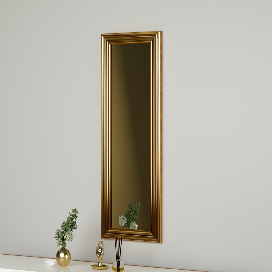 Miroir mural BOSS 90x30 cm doré