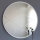 Miroir mural d. 60 cm blanc