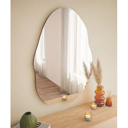 Miroir mural OHHO 85x60 cm noir