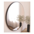 Miroir mural OZZE d. 60 cm noir