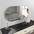 Miroir mural RIORS 85x45 cm doré