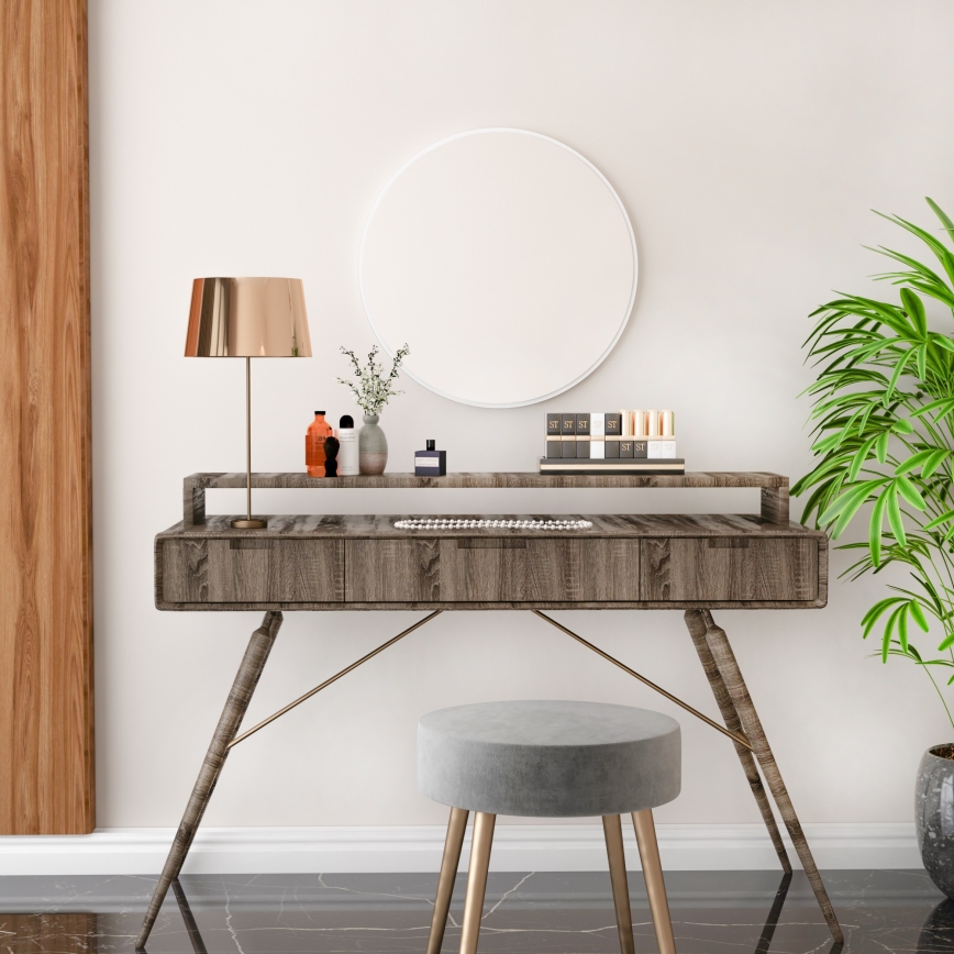 Miroir mural ROYAL d. 59 cm blanc