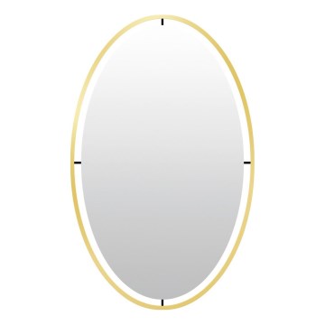 Miroir mural SALEM 60x40 cm doré