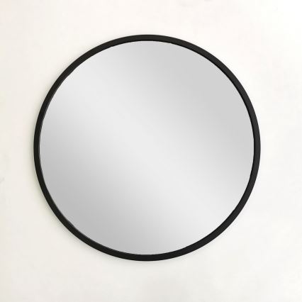 Miroir mural SIYAH d. 60 cm noir
