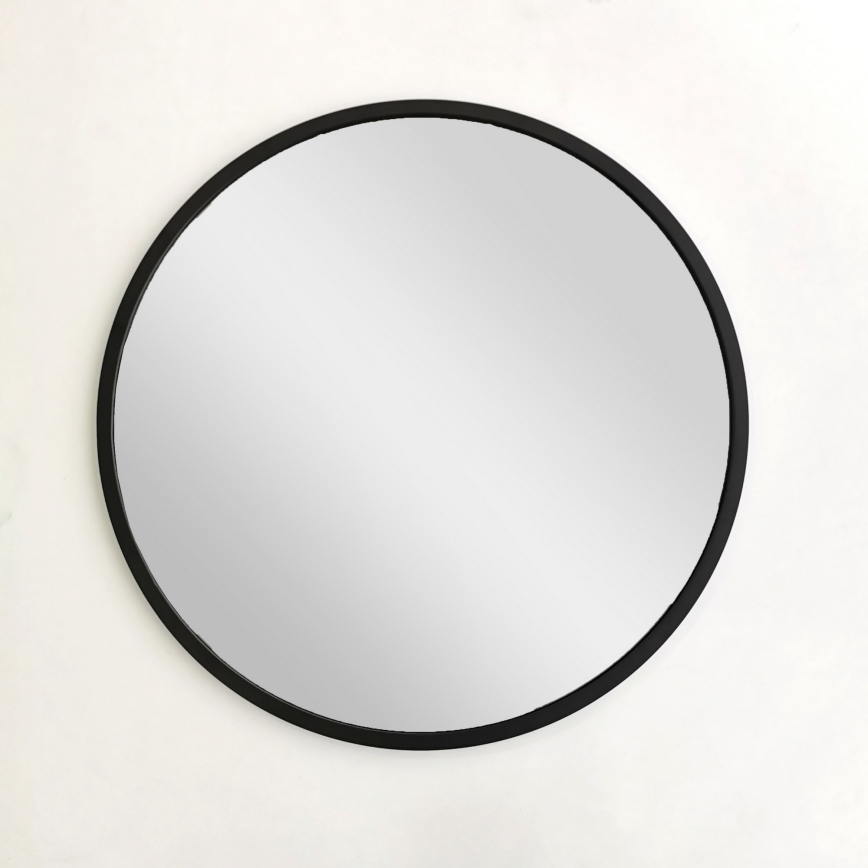 Miroir mural SIYAH d. 60 cm noir