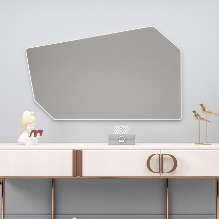Miroir mural TARZ 49x86 cm blanc