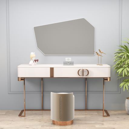 Miroir mural TARZ 49x86 cm blanc