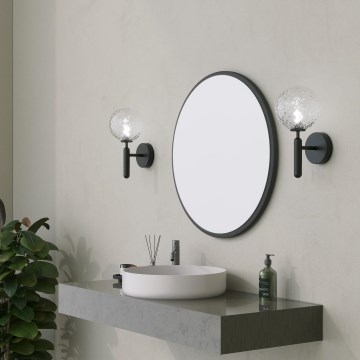 Miroir mural YUVARLAK d. 60 cm noir