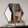 Miroir mural ZEO 60x70 cm noir