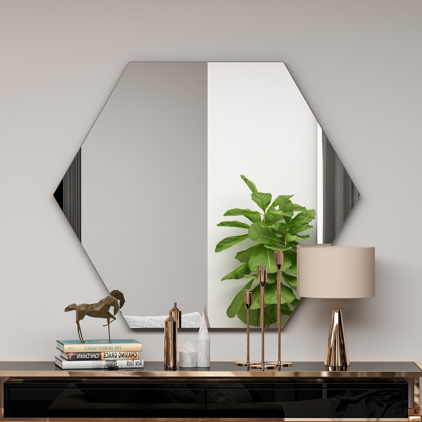 Miroir mural ZEO 60x70 cm noir
