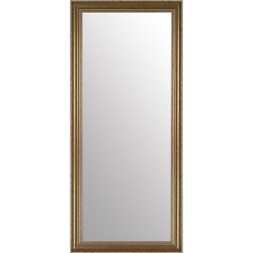 Miroir mural ZINA 118 x 38 cm, finition laiton