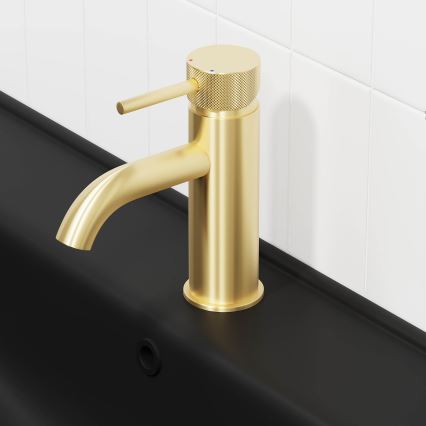 Miscelatore per lavabo ANHOLT 15,6 cm in ottone spazzolato