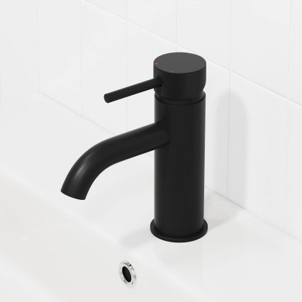 Miscelatore per lavabo ANHOLT 15,6 cm, nero opaco