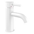 Miscelatore per lavabo DRAGOR 15,6 cm bianco opaco