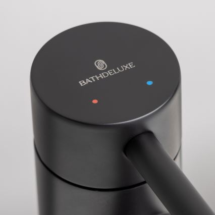 Miscelatore per lavabo RINGSTED 17,8 cm nero opaco