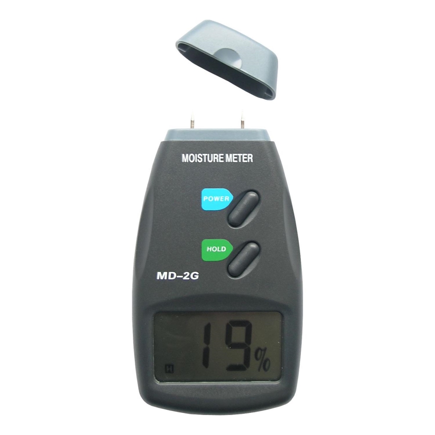 Misuratore di umidità del legno con display LCD 9V