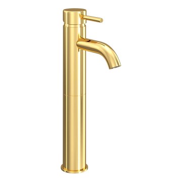 Mitigeur pour lavabo DRAGOR 29 cm, finition laiton poli