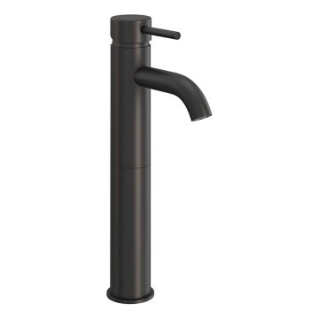 Mitigeur pour lavabo DRAGOR 29 cm noir mat