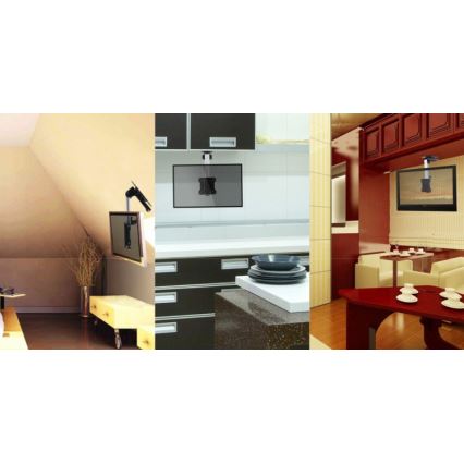 MK FLORIA MKF-17DS220 - Deckenhalterung für 46 Fernseher, schwarz