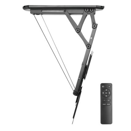 MK FLORIA MKF-20DM444 - Smart-Deckenhalterung für TV 55" schwarz Wi-Fi TUYA + Fernbedienung