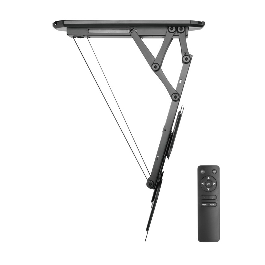 MK FLORIA MKF-20DM444 - Smart-Deckenhalterung für TV 55" schwarz Wi-Fi TUYA + Fernbedienung