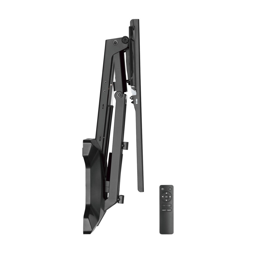 MK FLORIA MKF-21DM647 - Support mural articulé pour téléviseur 70 noir + télécommande