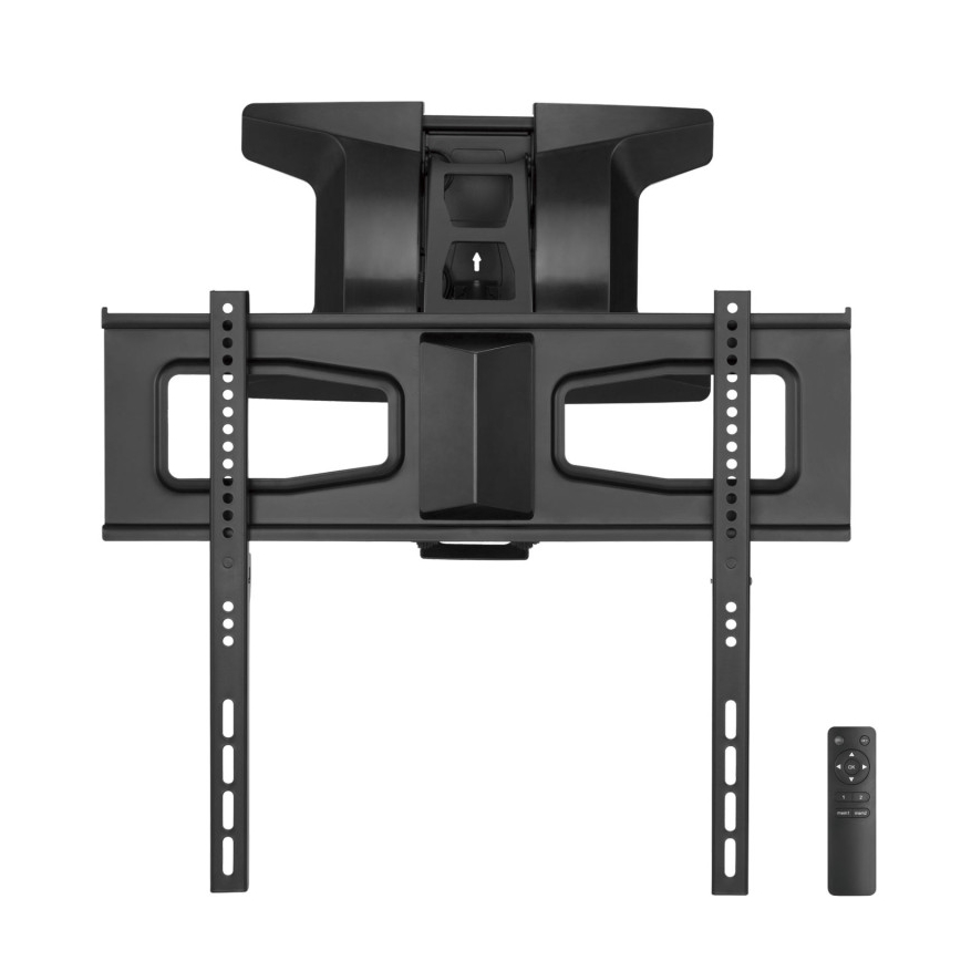 MK FLORIA MKF-21DM647 - Supporto a parete per TV con snodo 70 nero + telecomando