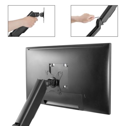 MK FLORIA MKF-21DP113S2 - Support réglable pour moniteur 32 noir
